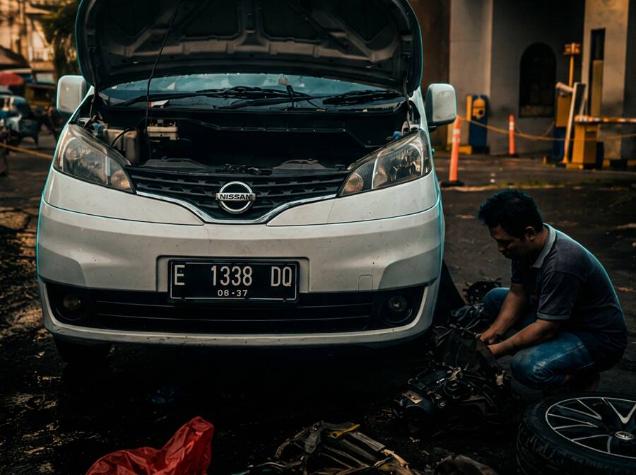 Service AC & kompresor Vios · Sunter